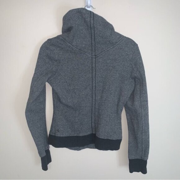 Lululemon Karmacollected Jacket Heathered Speckled Black 4 - Picture 3 of 9